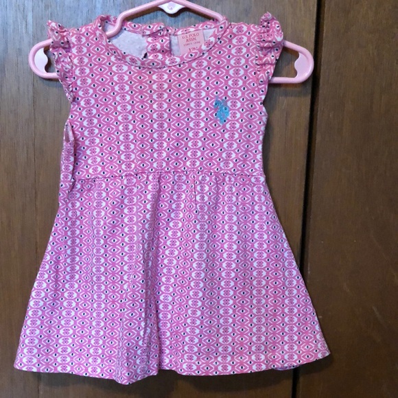 U.S. Polo Assn. Other - PRE-OWNED BABY GIRL DRESS SIZE 12 MONTHS. IN EXCELLENT CONDITION.